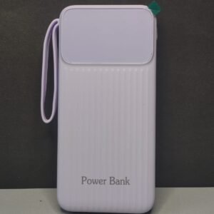 Powerbank 20,000 mAh con Cables Integrados